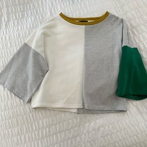 Roolee Color Block Blouse